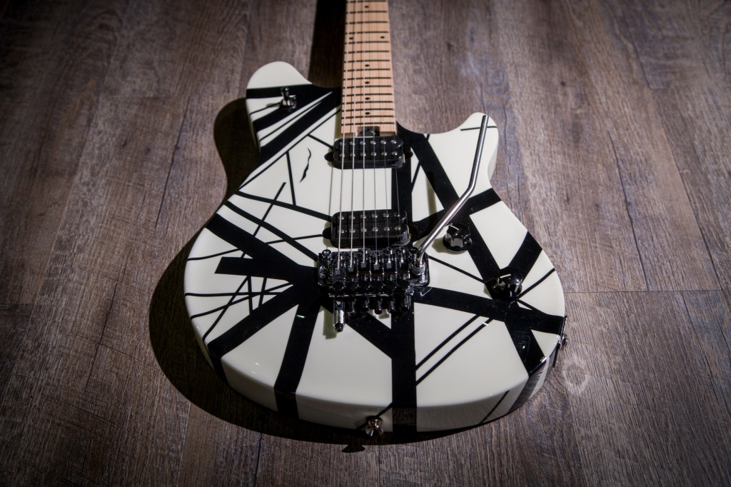 Evh wolfgang special striped outlet black and white